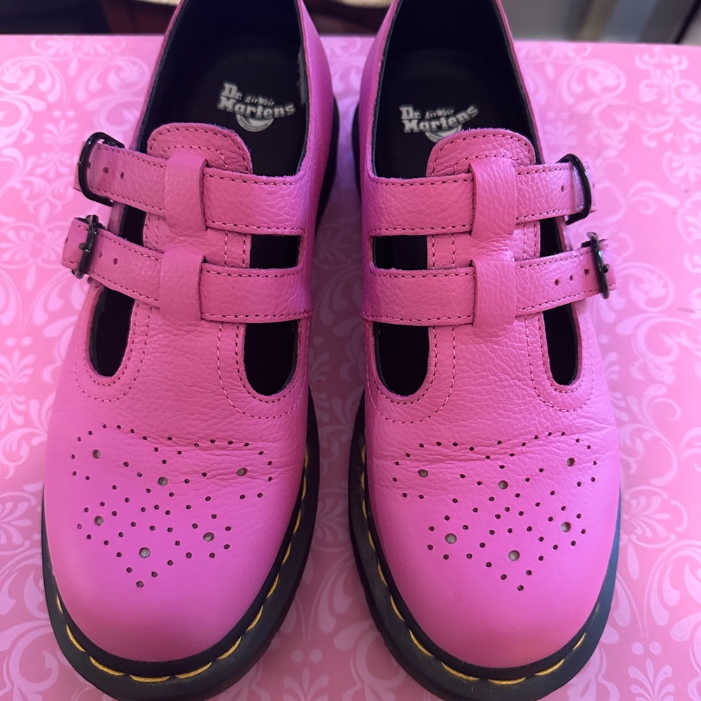 Dr. Martens Pink Flats